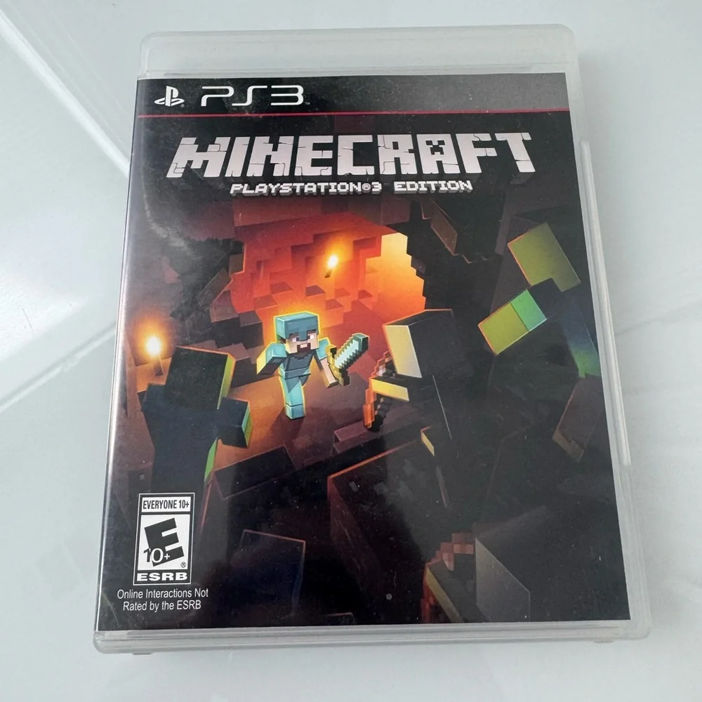 Minecraft PlayStation 3 Edition - Multicolor Geometric Videogame - Sony